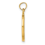 14k Yellow Gold Skyline Pendant, Urban Cityscape Charm, Minimalist Travel Jewelry