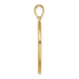 14k Yellow Gold Tree of Life Pendant, Intricate Openwork Oval Design, Nature-Inspired Jewelry for Women