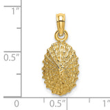 14k Yellow Gold Pendant, Divine Mercy with Radiant Jesus Image, Catholic Religious Charm