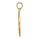 14k Yellow Gold Sailboat Pendant Charm, Ocean City Nautical Jewelry for Men and Women