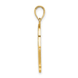 14k Yellow Gold Hamsa Hand Pendant with Star of David, Jewish Spiritual Symbol for Protection