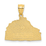 14k Yellow Gold Pendant, Victorian House Charm, Vintage Architectural Design Jewelry
