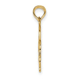 14k Yellow Gold Puzzle Pendant with Heart and Star Cutouts, Interlocking Friendship Charm
