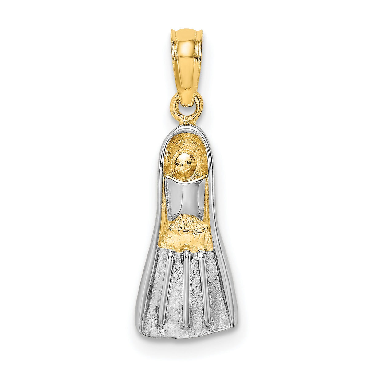 14k Multi-Tone Gold Our Lady of Guadalupe Pendant, Virgin Mary Religious Medal for Women