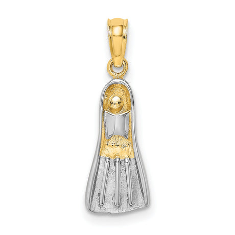 14k Multi-Tone Gold Our Lady of Guadalupe Pendant, Virgin Mary Religious Medal for Women