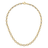 14K Two-tone Gold 6.79 mm Polished Chain Necklace