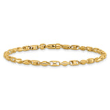 14K Yellow Gold 3.1 mm Polished Chain Necklace