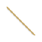14K Yellow Gold 1.8 mm Polished Chain Necklace detail view