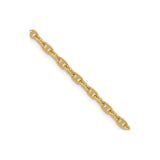 14K Yellow Gold 2.35 mm Polished Chain Necklace detail view