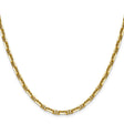 14K Yellow Gold 3.9 mm Polished Chain Necklace