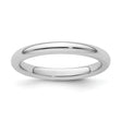 White Gold Comfort Fit wedding band ring