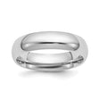 White Gold Comfort Fit wedding band ring