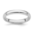 White Gold Comfort Fit, Lightweight wedding band ring