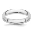 White Gold Comfort Fit, Lightweight wedding band ring