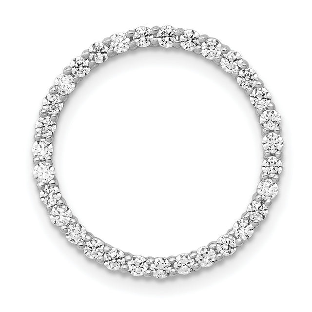 10k White Gold Diamond Tennis Bracelet with Round Cut Prong Set Diamonds, Luxury Jewelry for Women