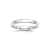 Sterling Silver Beveled Edge, Comfort Fit wedding band ring