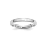 Sterling Silver Beveled Edge wedding band ring