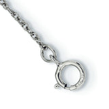12K Butterfly Believe Necklace Charm Pendant in Real 925 Sterling Silver