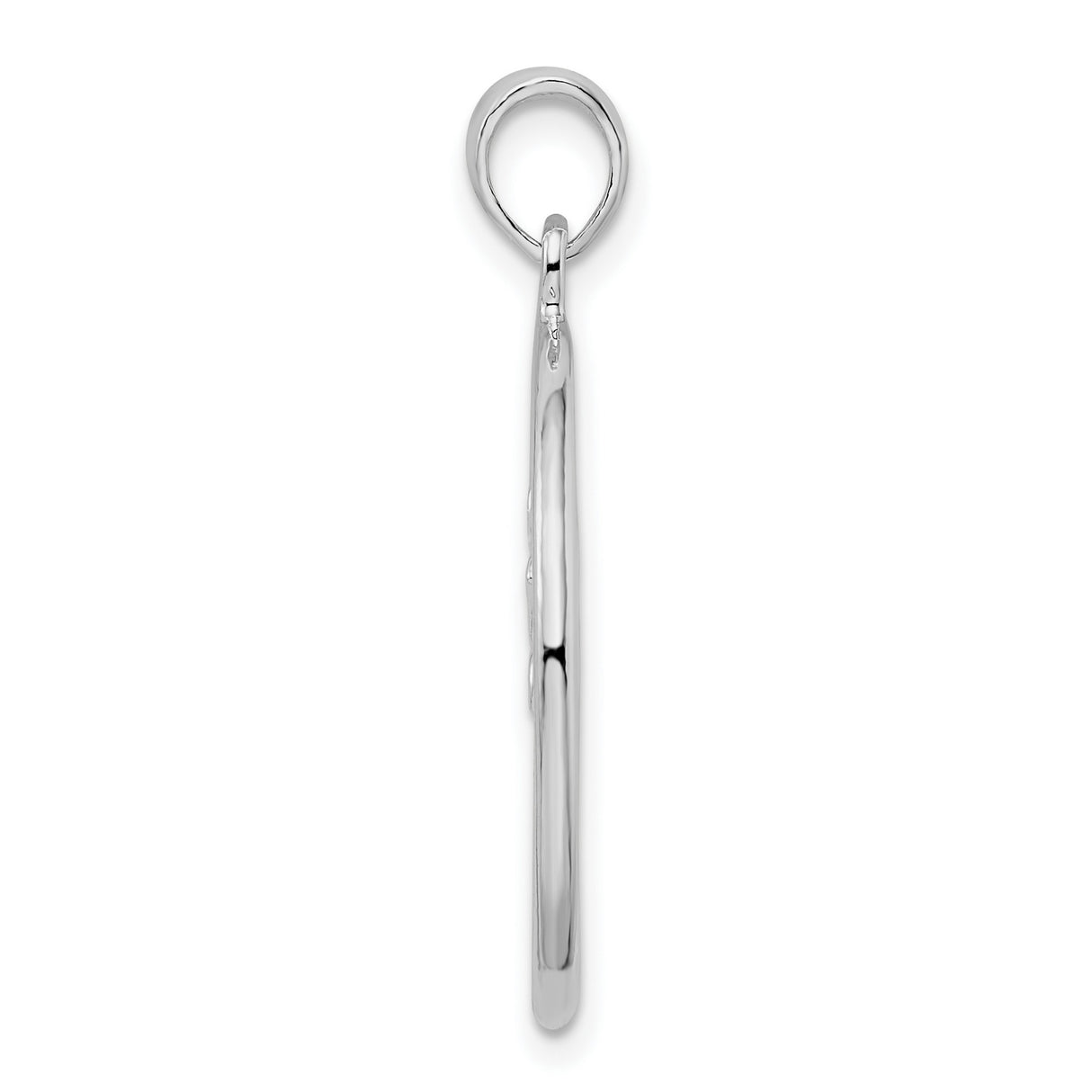 Sterling Silver Palm Tree Pendant with Double Palm Design, Tropical Island Theme Jewelry