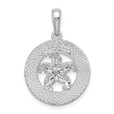 Sterling Silver Starfish Pendant, Nautical Ocean-Inspired Design for Women or Unisex Wear