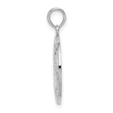 Sterling Silver Pendant with Sailboat Design, Jamaica Travel Theme, Unisex Ocean Charm