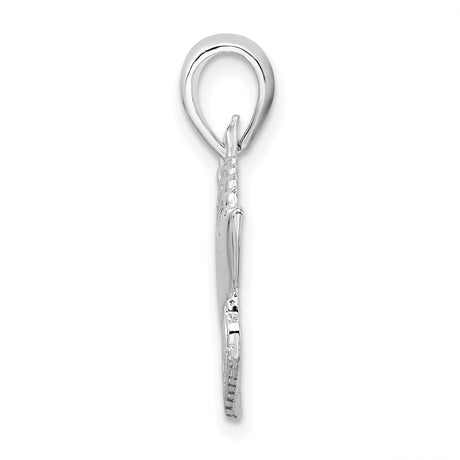 Sterling Silver Cruise Ship Pendant with ST THOMAS, Caribbean Travel Souvenir for Women or Unisex