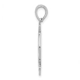 Sterling Silver Saint Florian Medal Pendant with Maltese Cross and Firefighter Emblem