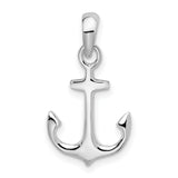 Sterling Silver Anchor Pendant with Nautical Symbol of Hope and Strength for Women or Unisex Wear