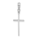 Sterling Silver Cross Pendant, Minimalist Latin Style Religious Jewelry for Men and Women