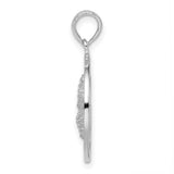 Sterling Silver Starfish Pendant with Sanibel Engraving, Ocean-Inspired Nautical Jewelry for Women