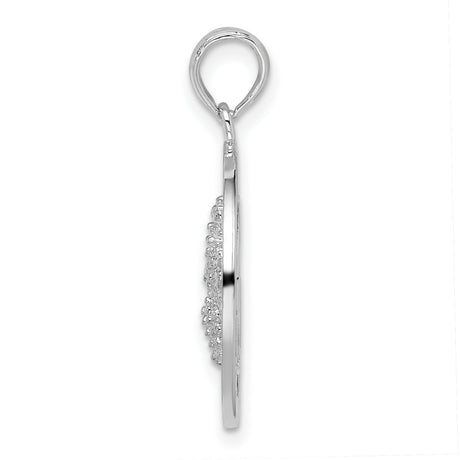Sterling Silver Starfish Pendant with Sanibel Engraving, Ocean-Inspired Nautical Jewelry for Women