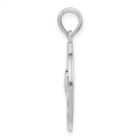 Sterling Silver Pendant with Charleston Bridge and Arthur Ravenel Cutout, Skyline Travel Charm