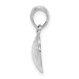 Sterling Silver Football Pendant with Laces, Unisex Sports Charm, Team Spirit Jewelry