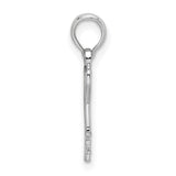 Sterling Silver Heart Key Pendant with Open Heart Design, Romantic Anniversary Jewelry for Women