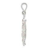 Sterling Silver Sun Face Pendant with Radiant Smiling Sun Design, Boho Celestial Style