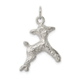 Sterling Silver Deer Pendant, Leaping Fawn Wildlife Charm with Nature Design for Women