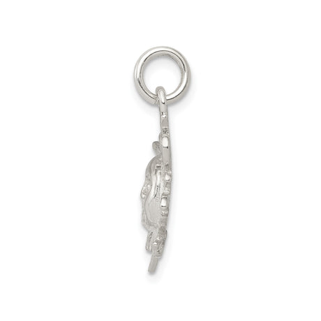 Sterling Silver Sun Face Pendant with Radiant Sunburst Design, Boho Celestial Charm