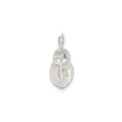 Sterling Silver Padlock and Key Charm Pendant, Vintage Love and Secrecy Theme