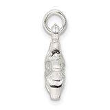 Sterling Silver Flower Pendant with Five Petal Design, Nature-Inspired Botanical Charm for Women