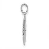 Sterling Silver Tree of Life Pendant with Raised Tree Design, Symbolizing Growth and Unity