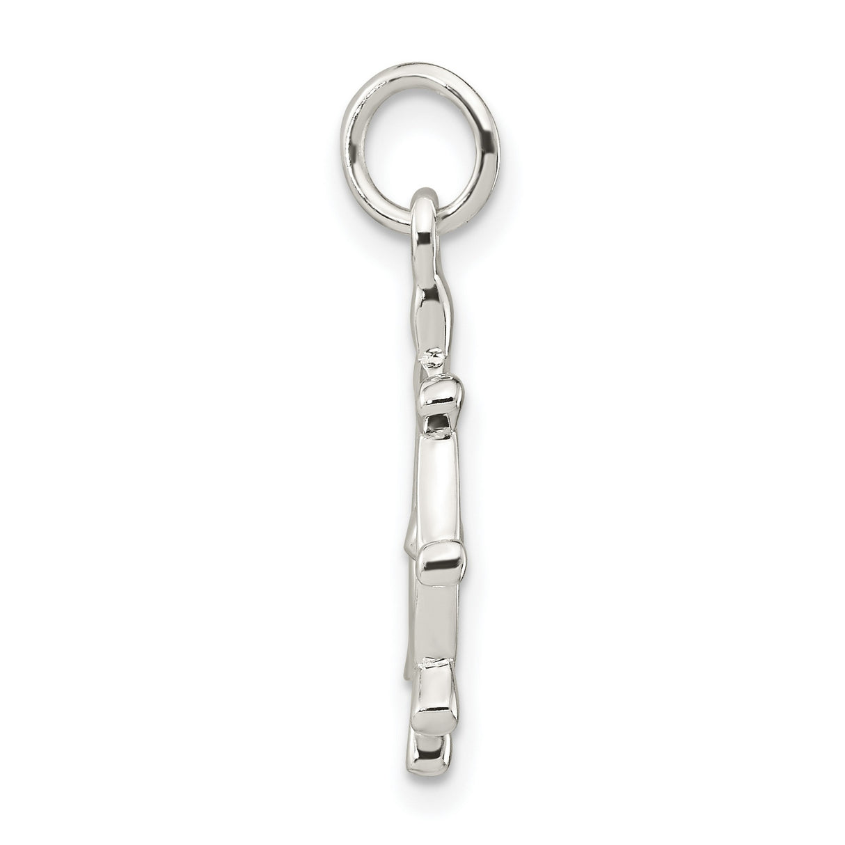 Sterling Silver Ship Wheel Pendant, Nautical Helm Charm Symbolizing Adventure and Direction