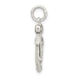 Sterling Silver Anchor Pendant with Rope Detail, Nautical and Spiritual Charm for Men