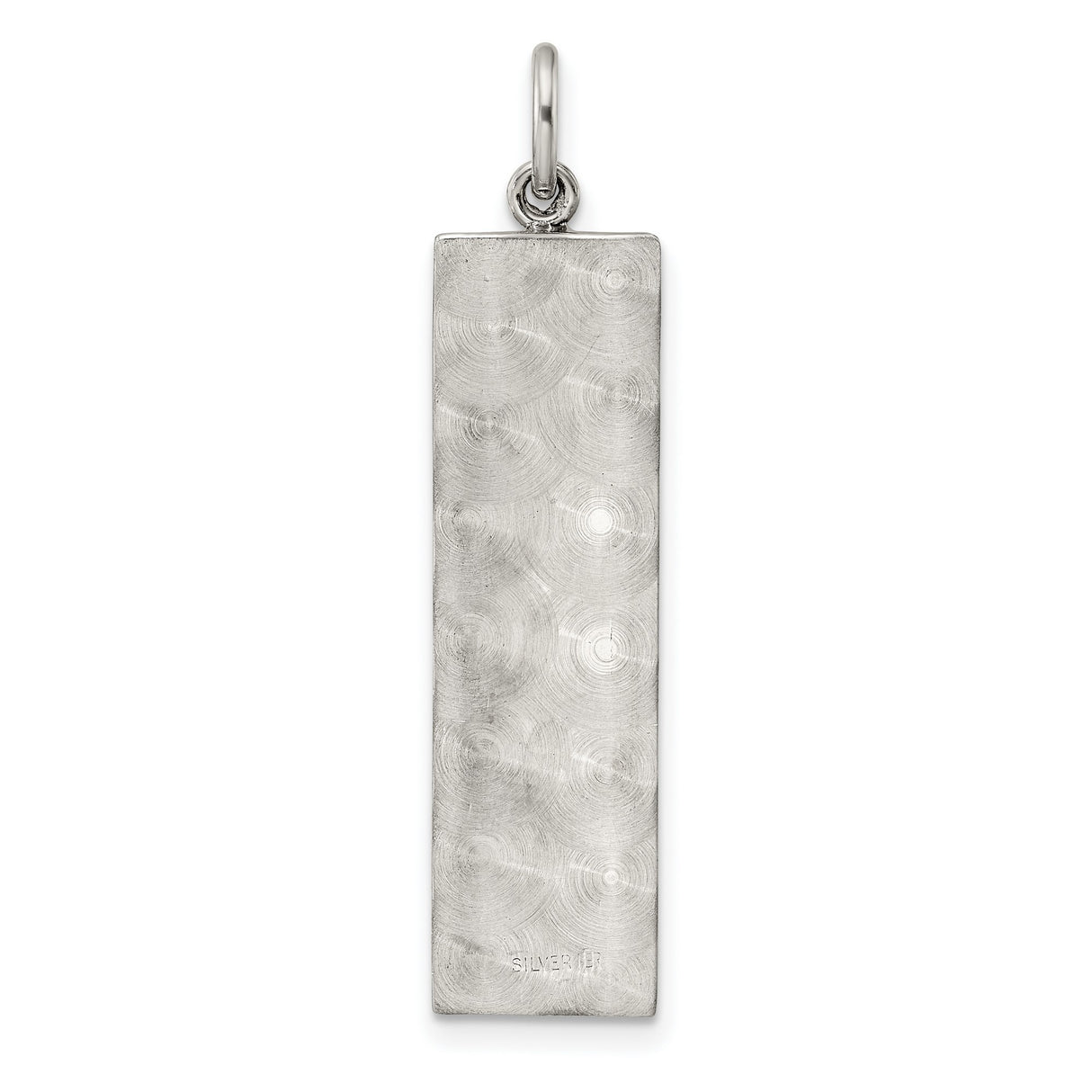 Sterling Silver Mezuzah Pendant with Star of David and Hebrew Letters, Judaica Theme