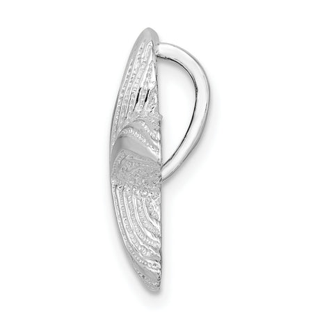 Sterling Silver Starfish Pendant with Textured Design, Nautical Coastal Motif for Women