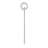 Sterling Silver Lowercase Y Initial Pendant, Script Font Monogram Charm for Women or Unisex Wear