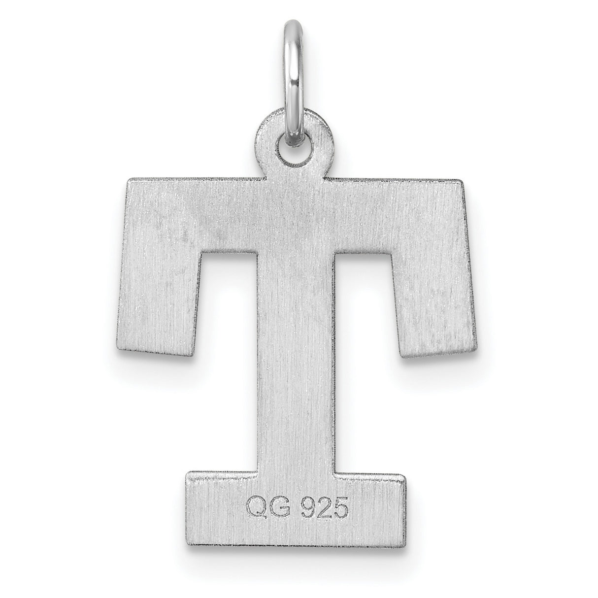 Sterling Silver Tau Cross Pendant, Polished Franciscan Christian Devotional Jewelry