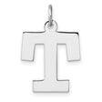 Sterling Silver Tau Cross Pendant, Polished Franciscan Christian Devotional Jewelry