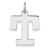 Sterling Silver Tau Cross Pendant, Polished Franciscan Christian Devotional Jewelry