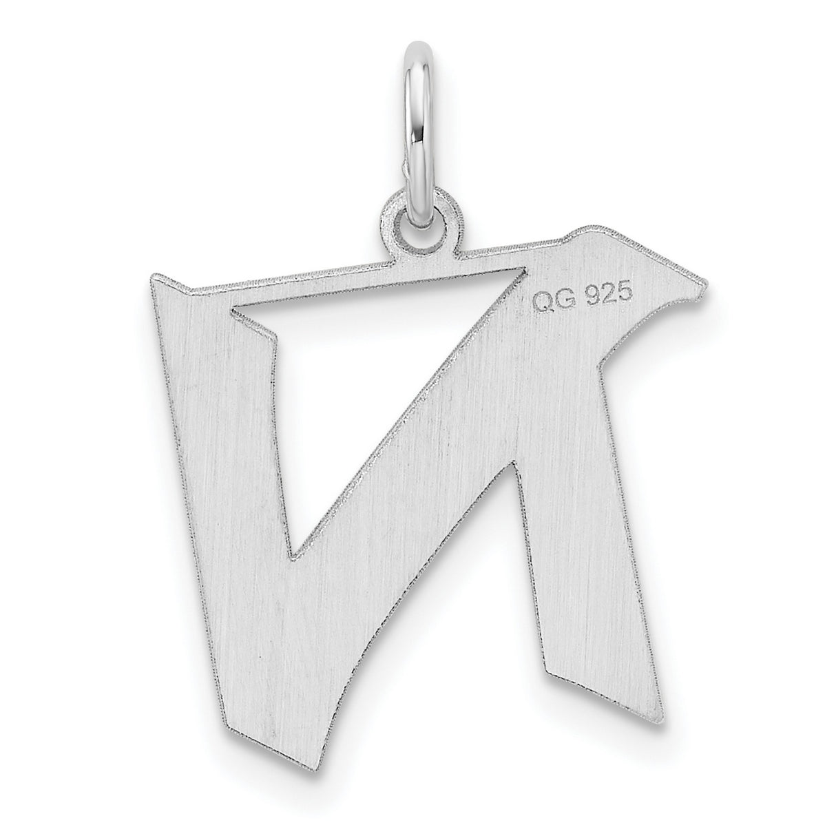 Sterling Silver Chai Pendant with Hebrew Life Symbol, Jewish Religious Charm for Men