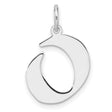 Sterling Silver Dolphin Pendant with Minimalist Ocean-Inspired Design for Women or Unisex